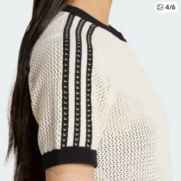 Adidas Cream Maxi Dress - Picture 3 of 5